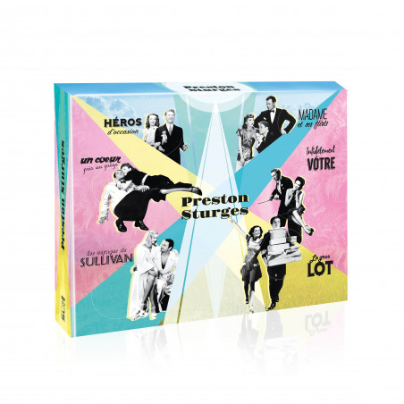 Coffret Collector PRESTON STURGES (3 Blu-ray+6 DVD+Livre)