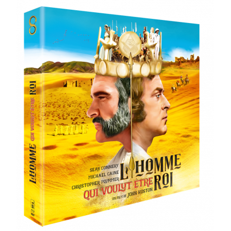 L'Homme qui voulut être roi  (Coffret Collector Blu-ray+DVD+Livre)