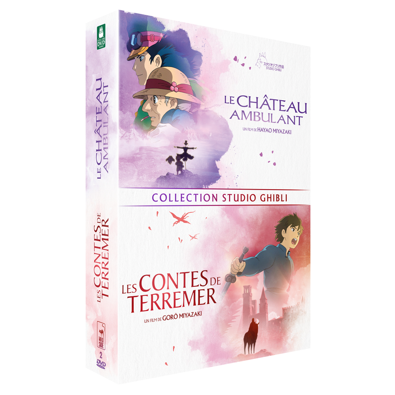 Coffret Le Château ambulant-Les Contes de Terremer (2 DVD)